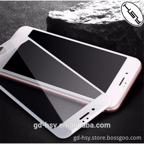 HUYSHE 4d tempered glass screen protector for iphone 6 6s 7 plus 3D glass